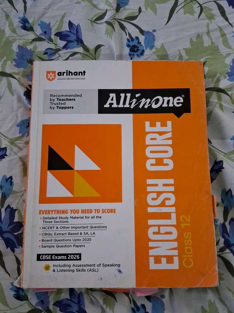 Arihant All in One English Core Class 12