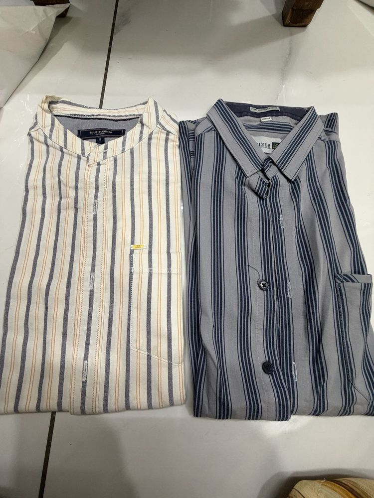 Men's Striped Shirts (Set of 2)