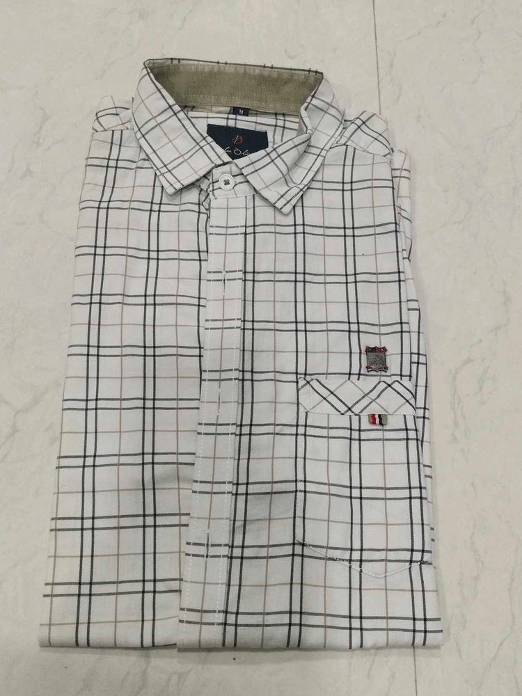 Men's Casual Checkered Shirt