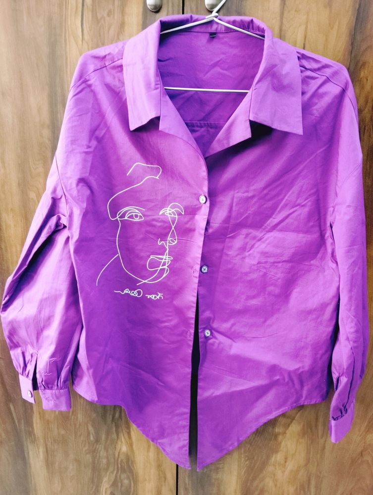 New Fancy Purple Shirt