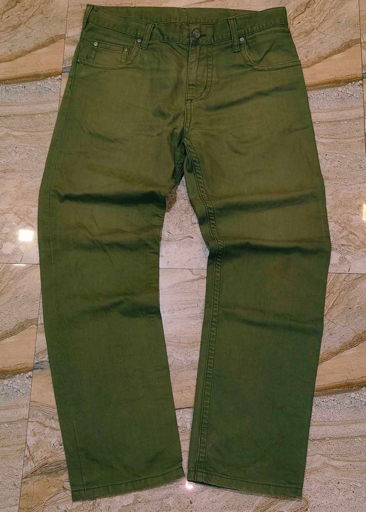 Olive Green Cargo Pants