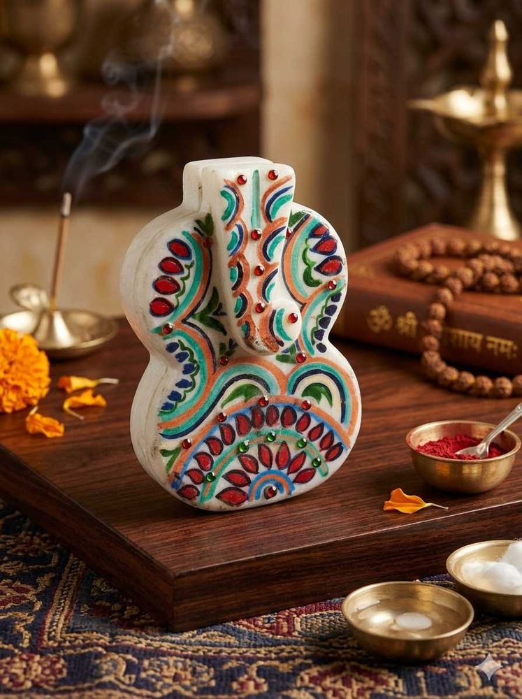 Marble Tilak Box