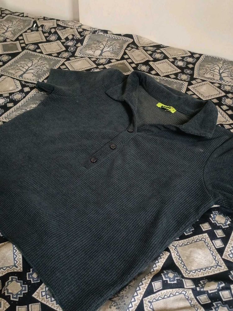 Women's Dark Green Polo Shirt