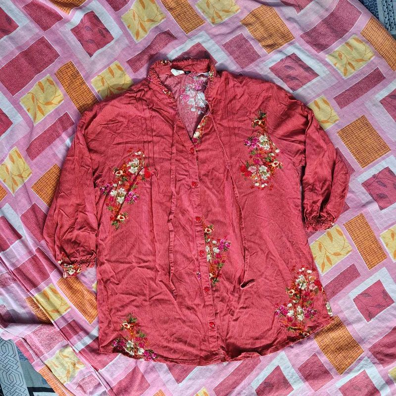 Japanese/ chinese style cotton top