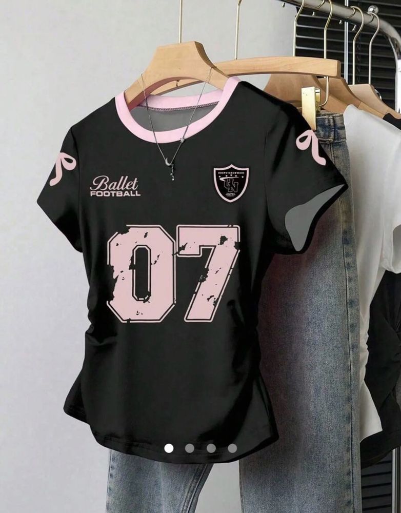 Savana Ballet Football Graphic Tee