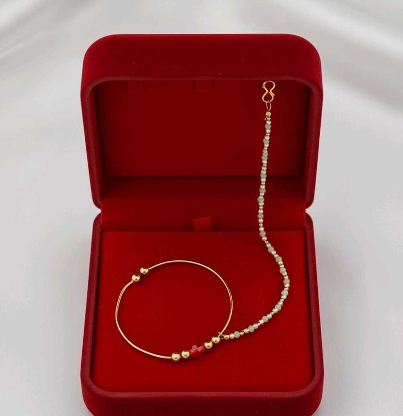 Elegant Gold Nath - Indian Nose Ring
