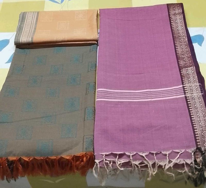 Beautiful Border cotton handloom dupatta