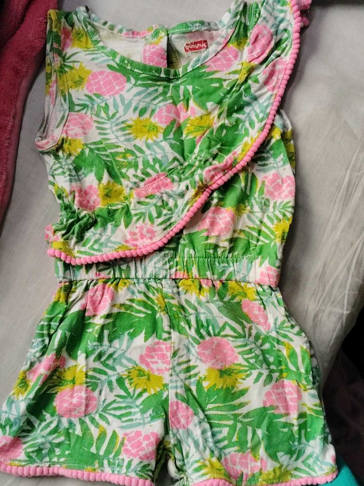 Cute Floral Romper