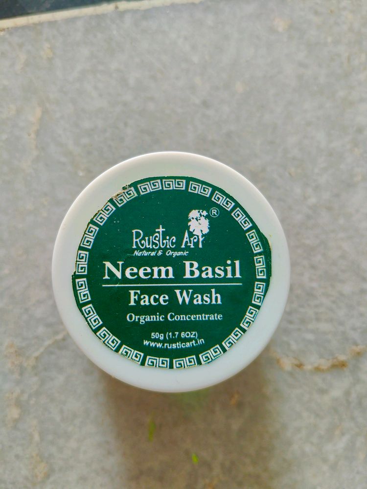 Rustic Art Neem Basil Fash Wash