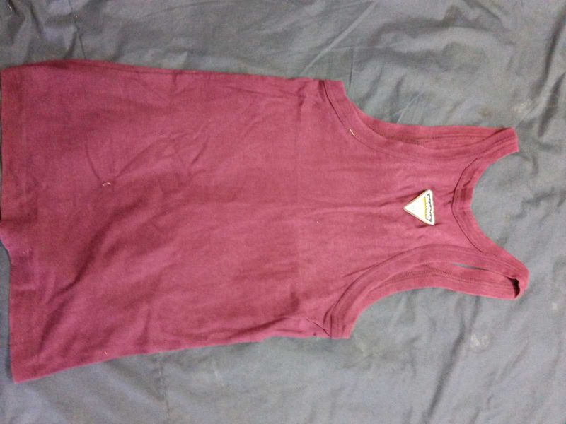 Maroon Tank Top