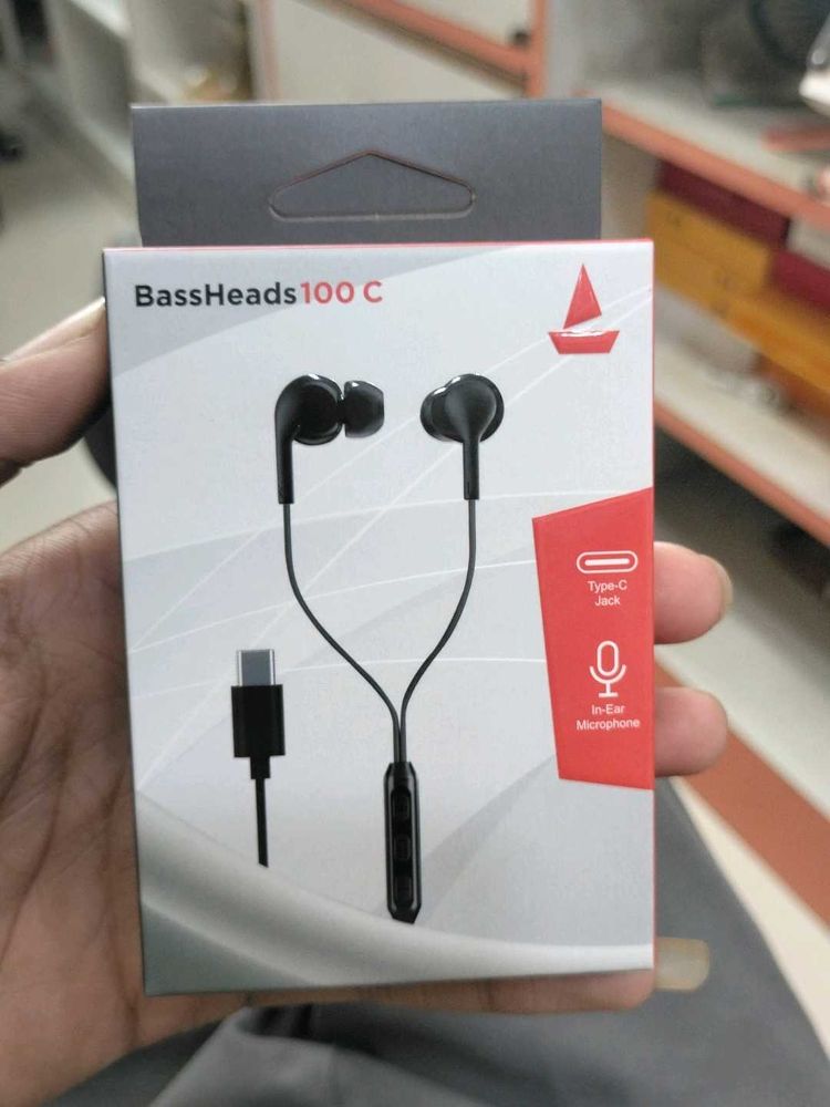 Boat BassHeads 100 C Earphones