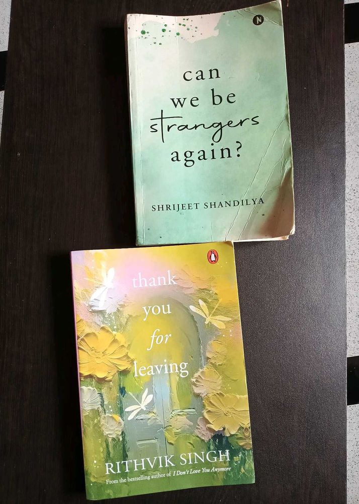 Two Paperback Fiction Books