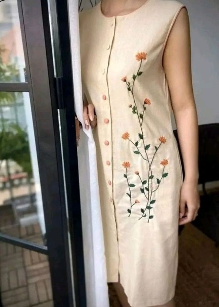 Hand Embroidered Kurta
