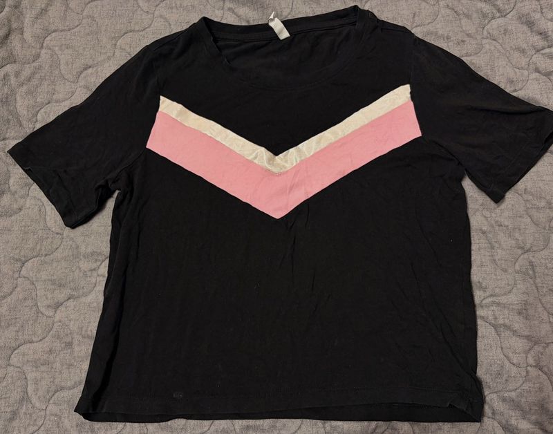 Black Chevron T-Shirt
