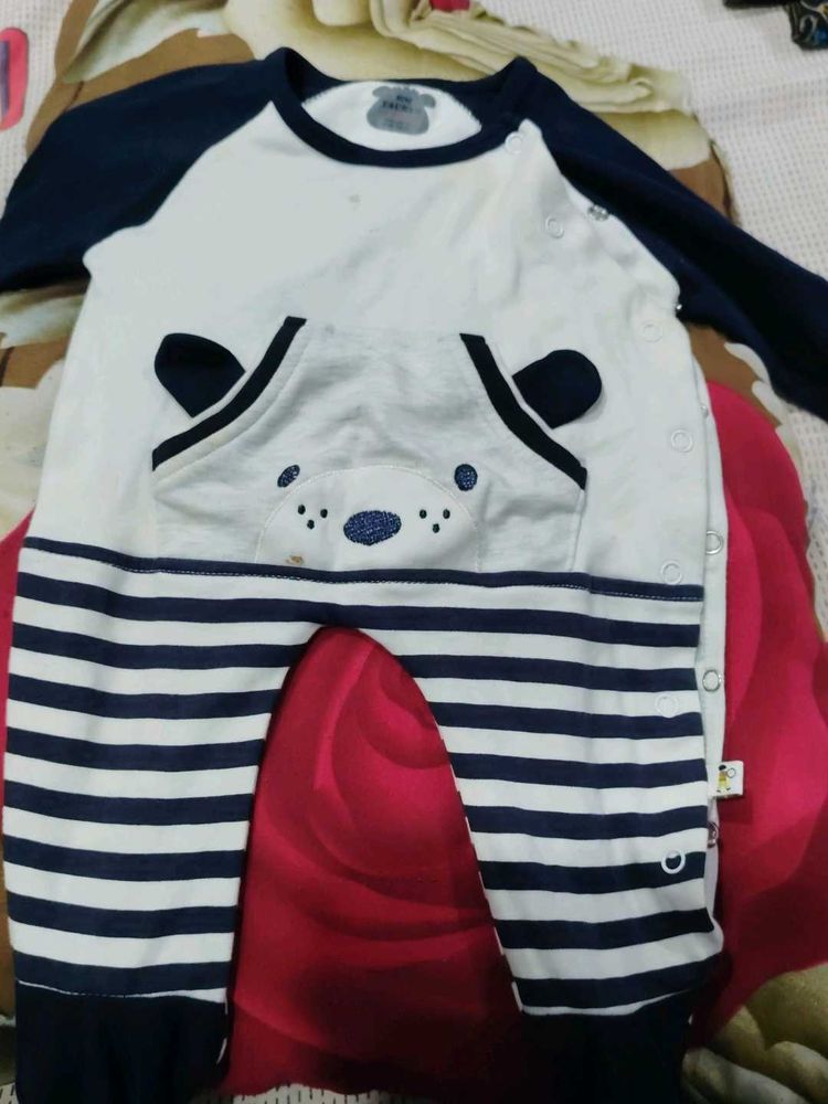 Cute Bear Baby Romper