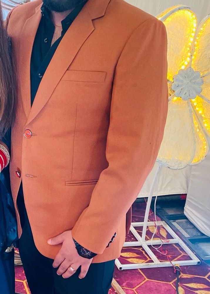 Men's Stylish mustard Blazer