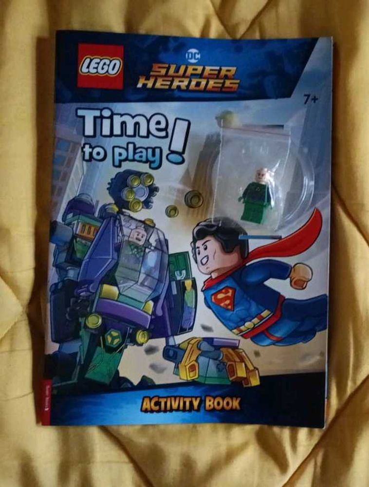 LEGO Super Heroes Activity Book with minifig