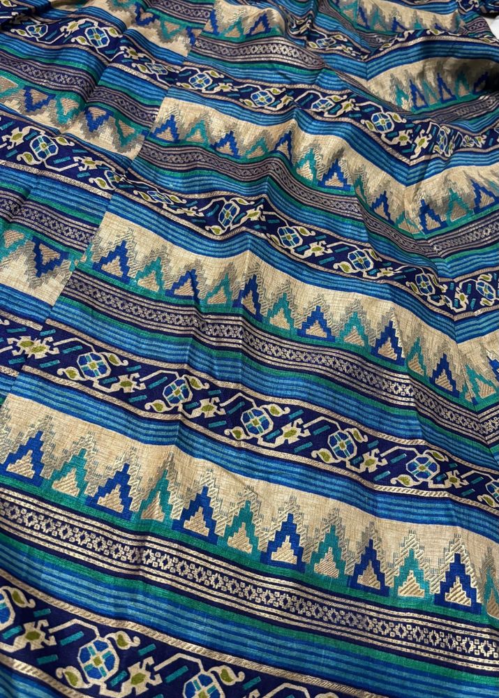 Bohemian Print Saree