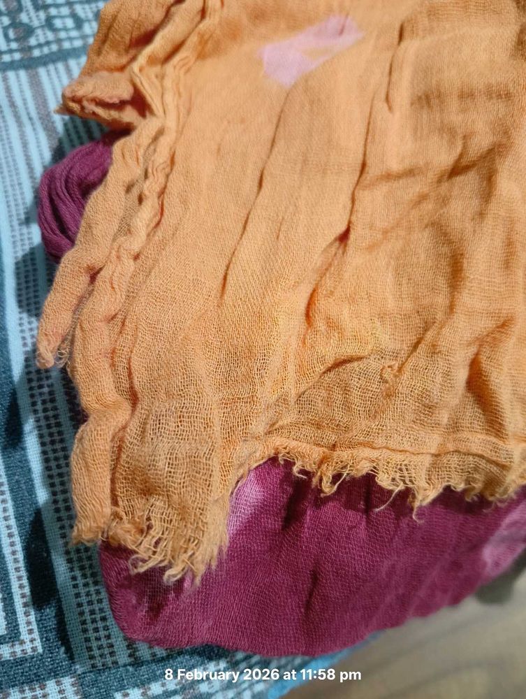 Cotton waste ( sarees, dupatta and other womens cl
