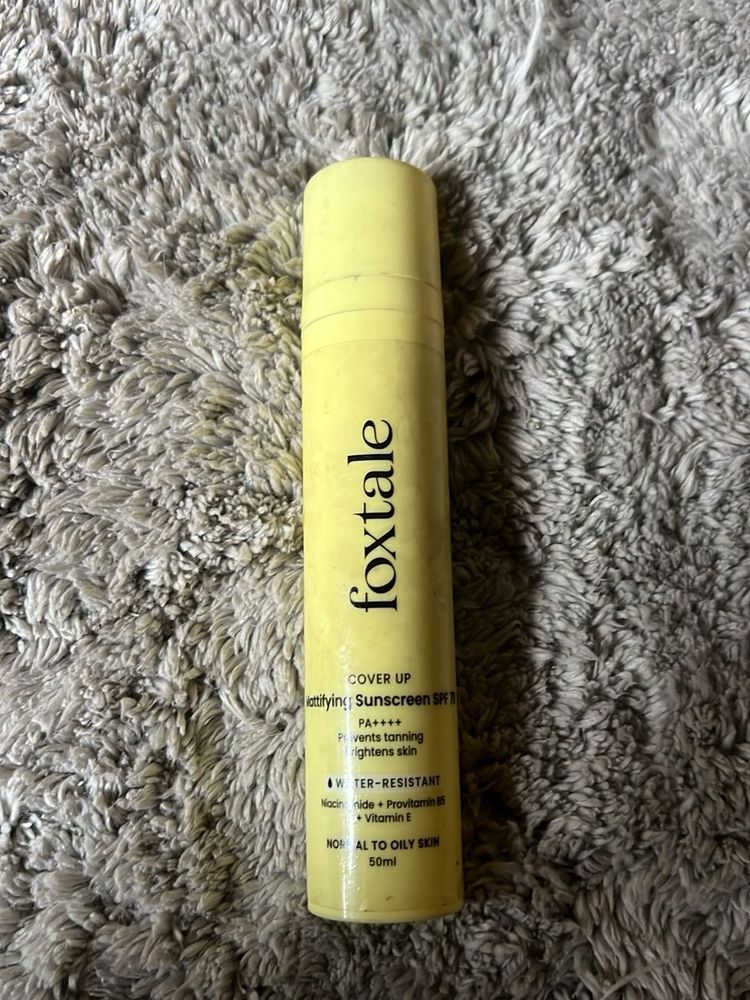 Foxtale Cover Up Sunscreen SPF 50