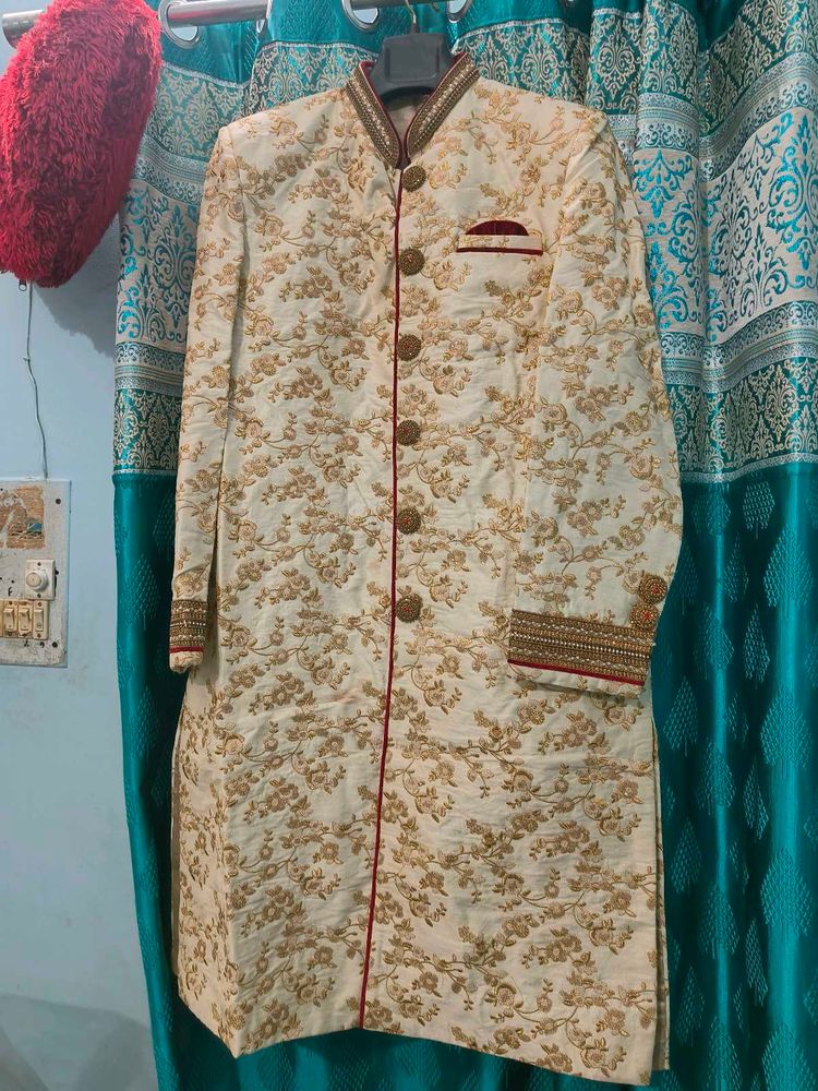Men's Embellished Sherwani Kurta
