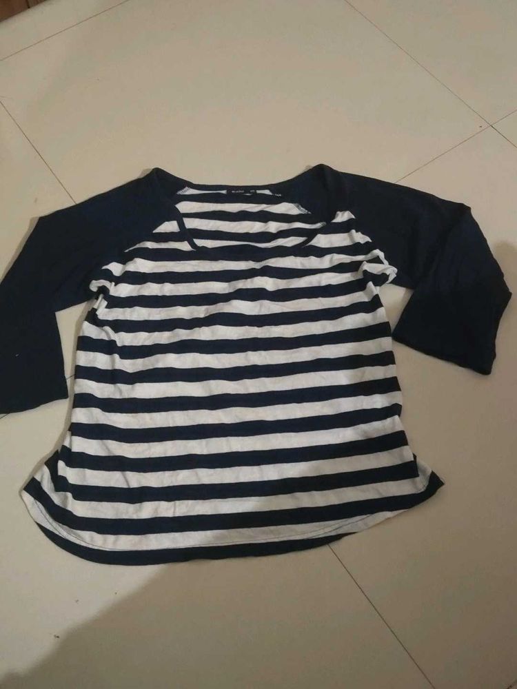 Striped Casual Top