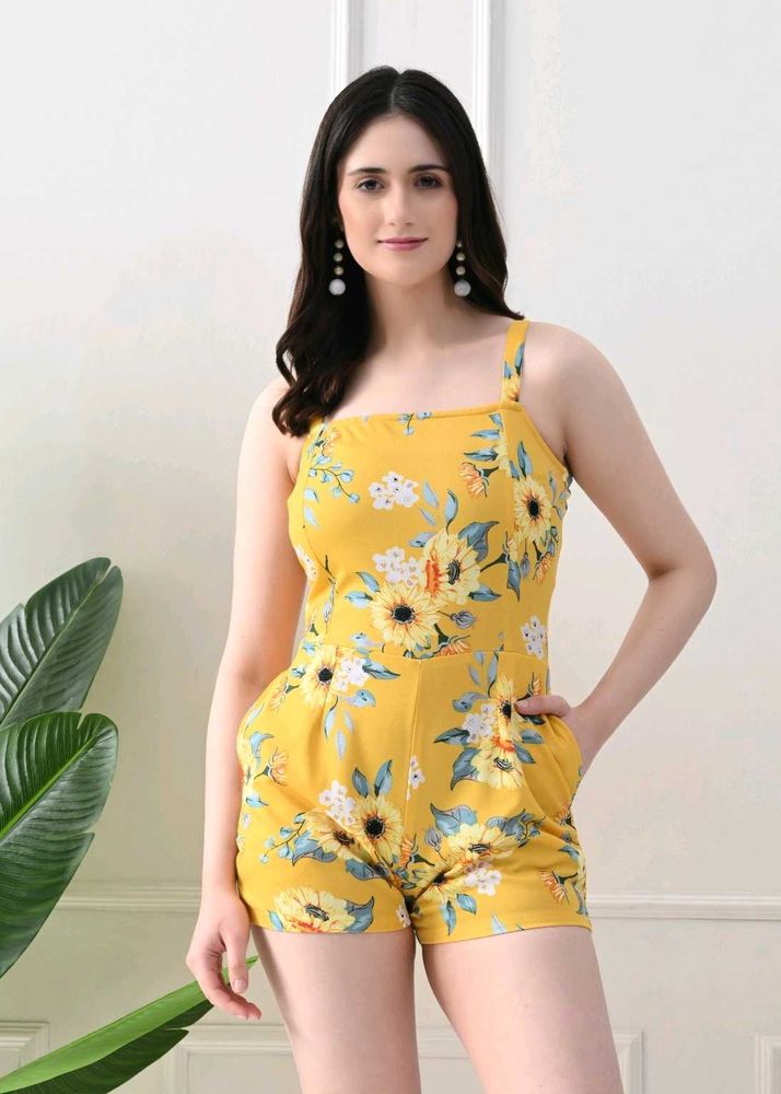 Sunflower Romper