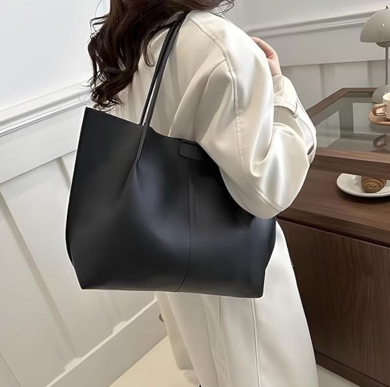 Chic Black Tote Bag