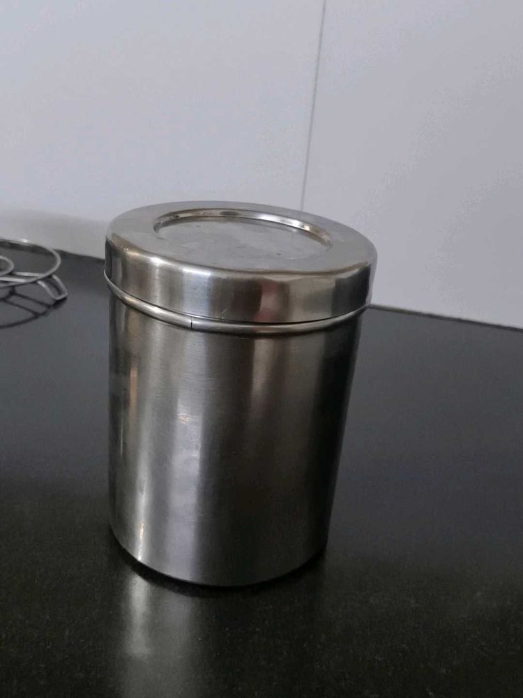 Stainless Steel Storage Container 1 ltr capacity