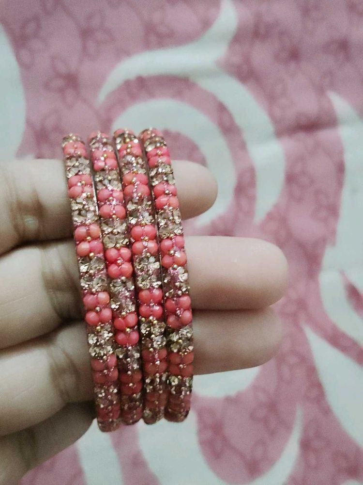 193.pink bangles