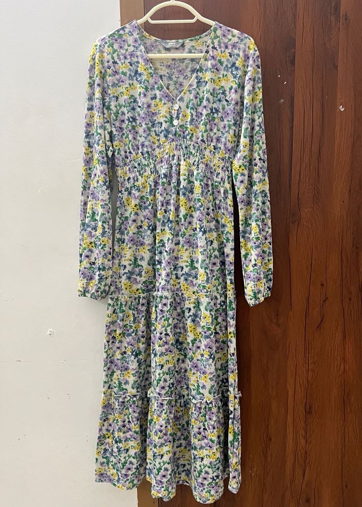 floral midi dress