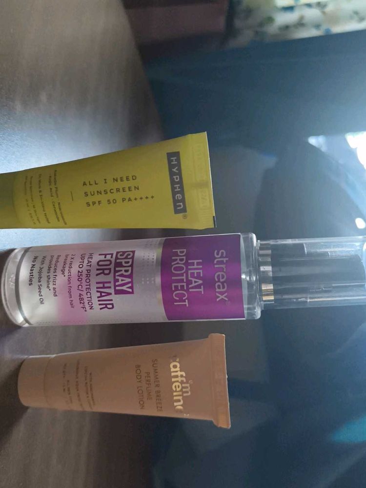 Hyphen &amp; Streax &amp; Caffeine Beauty Bundle