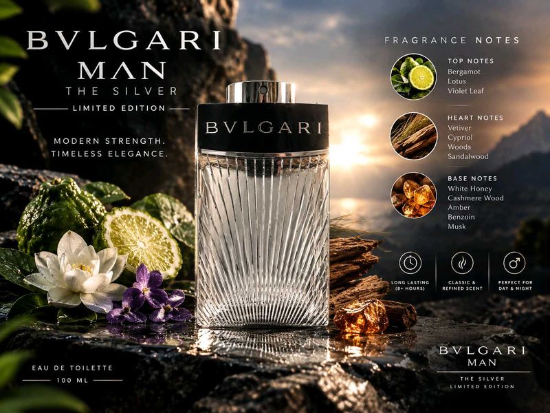 Bvlgari Man Extreme Silver Limited Edition