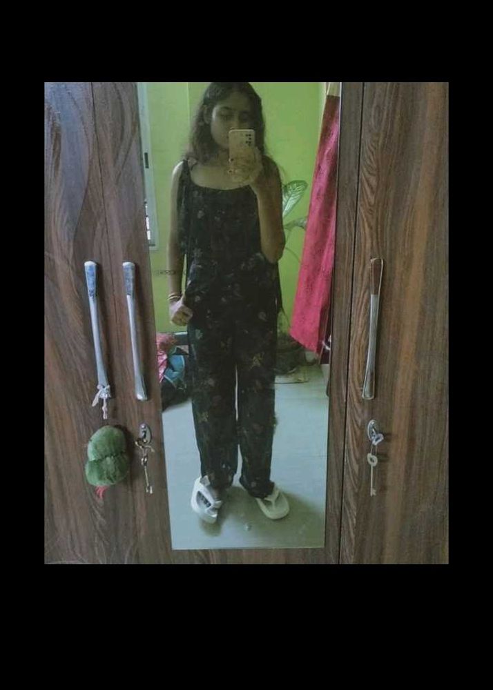 Floral Print Jumpsuit