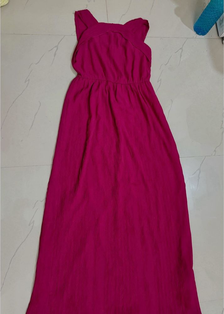 Pink Maxi Dress🩷