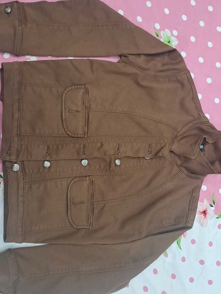 Brown Casual Jacket