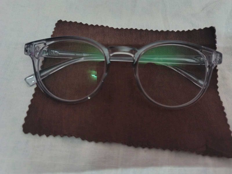 Clear Frame Round Eyeglasses