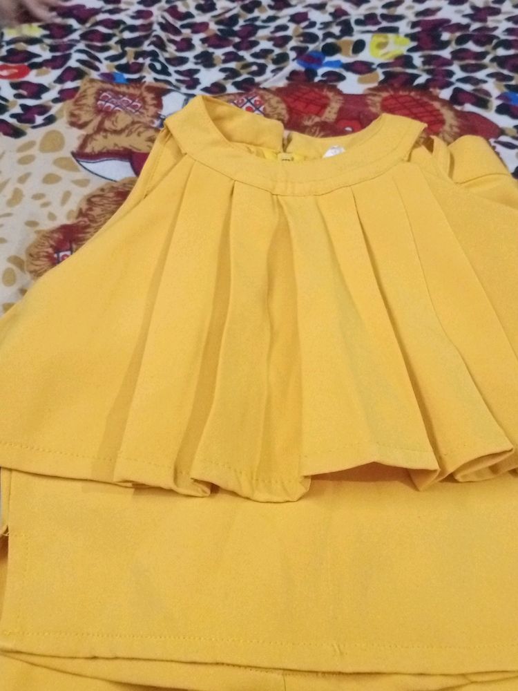 Three Piece Plazo Set