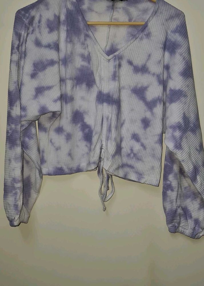 Tie-Dye Ribbed co ord set
