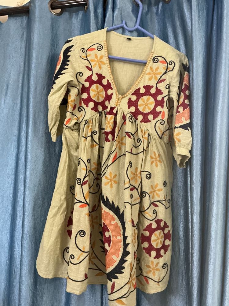 Embroidered Kurta dress