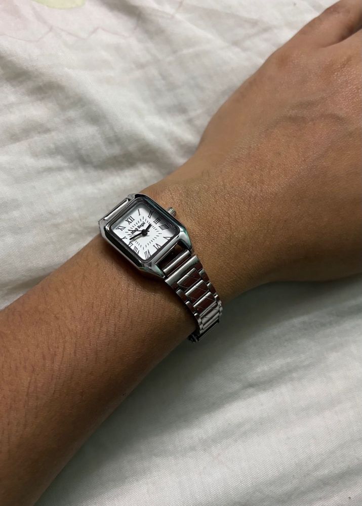 Stylish Silver Ladies Watch