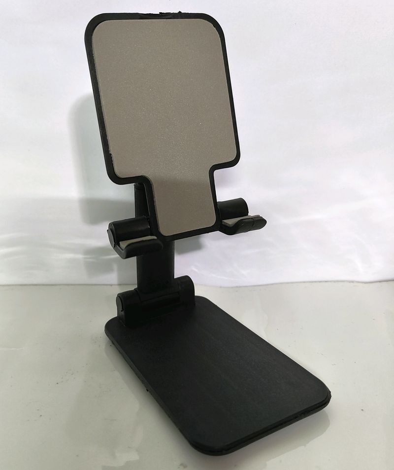Adjustable &amp; Foldable Mobile Stand Black