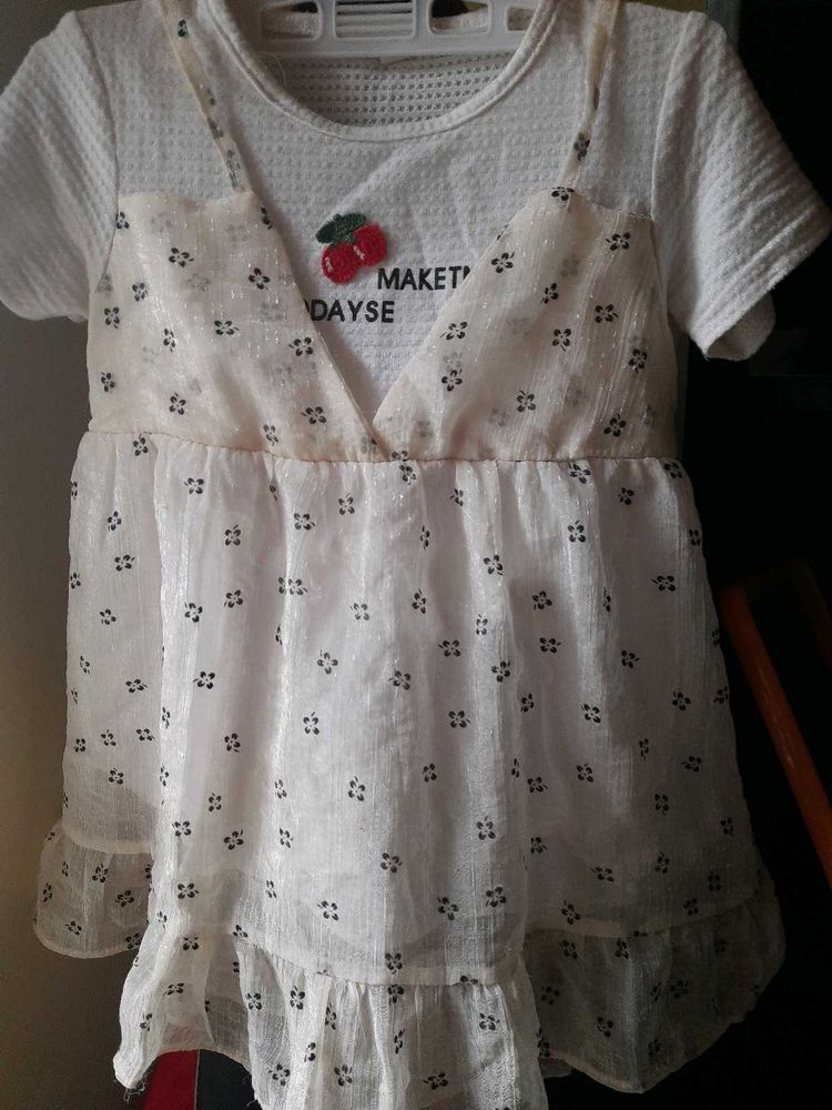 Cute Cherry Print Dress