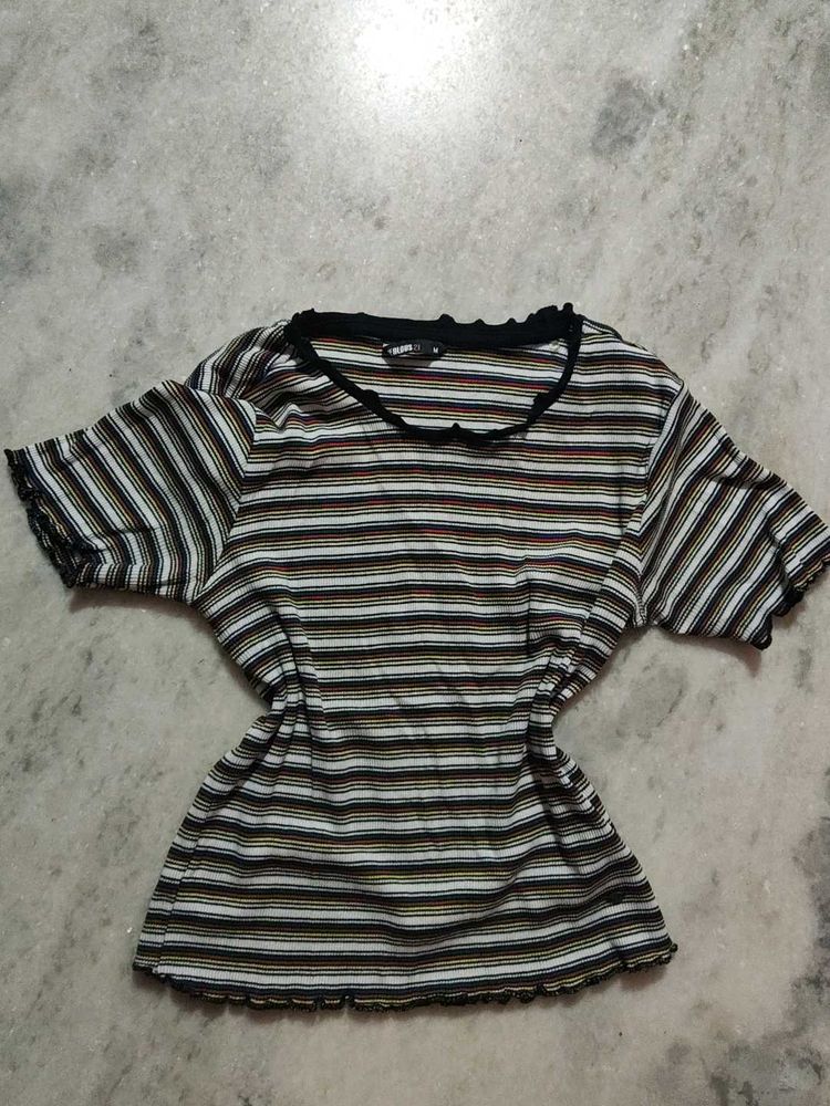 Striped Casual T-Shirt