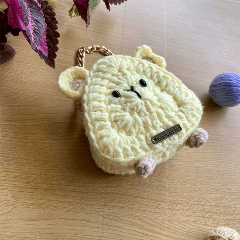 mini earbud cover bag hanging 😊