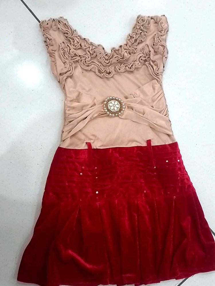 Combo Girl Beautiful Frill Frock