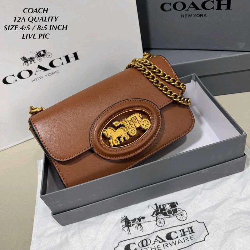 COACH HERO SHOULDER BAG / CROSSBODY WD BOX