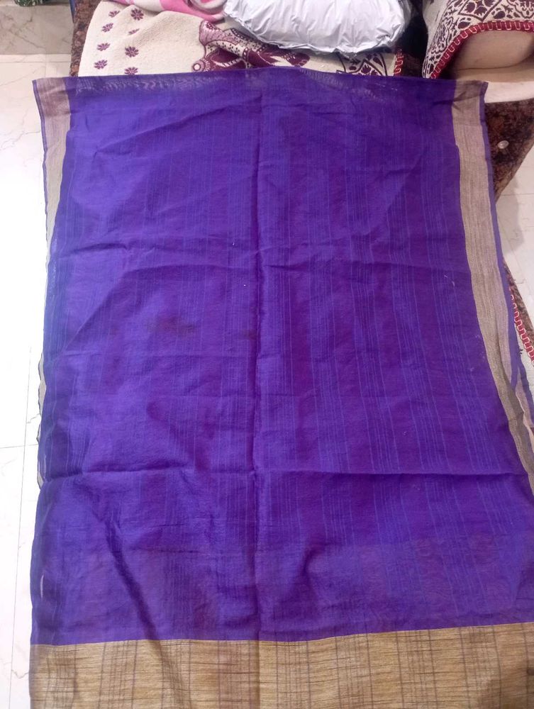 New 🟣🟣🟣Purple Cotton Dupatta For Sale