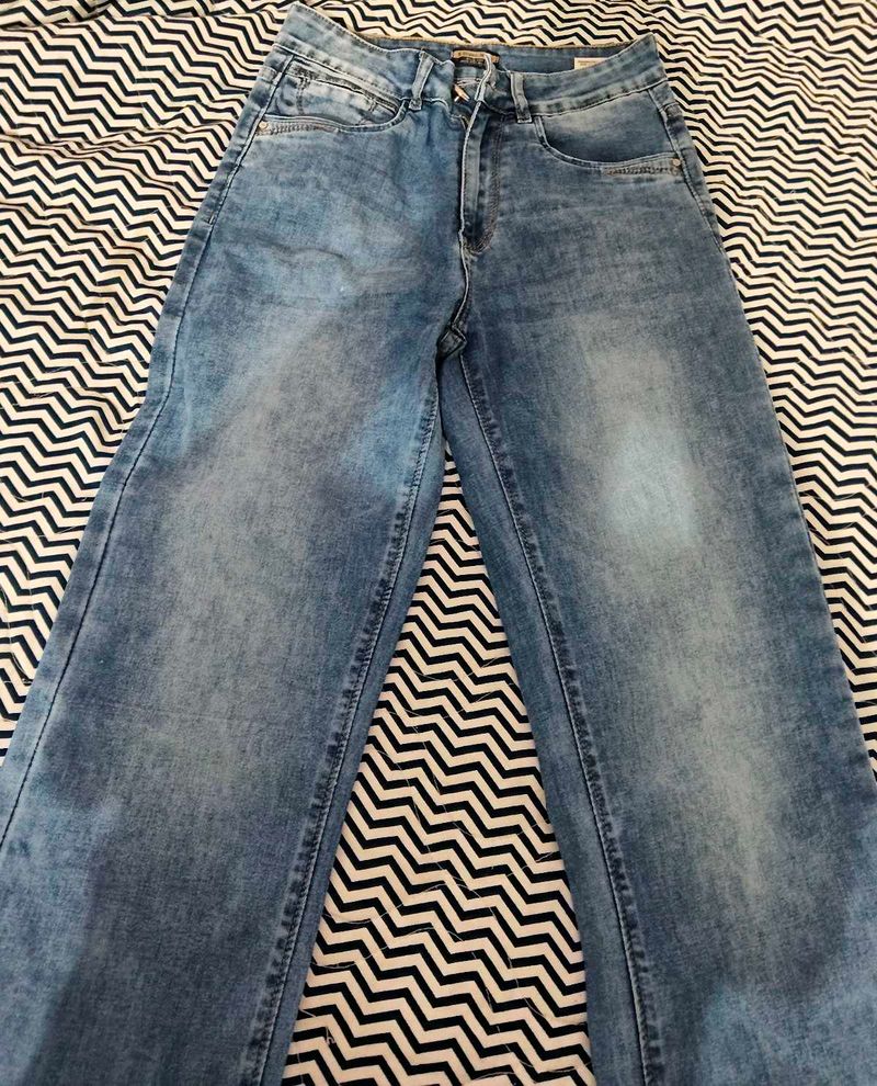 Light Wash Denim Jeans