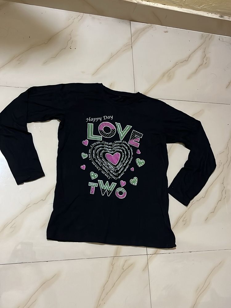 Happy Day LOVE TWO Long Sleeve Shirt